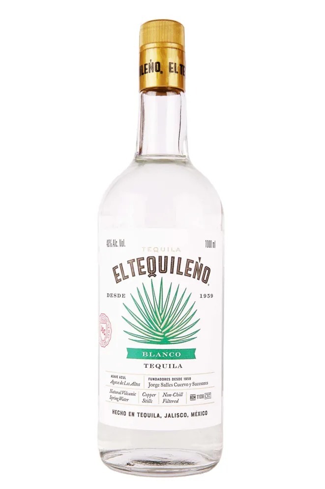 Текила El Tequileno Blanco  1 л