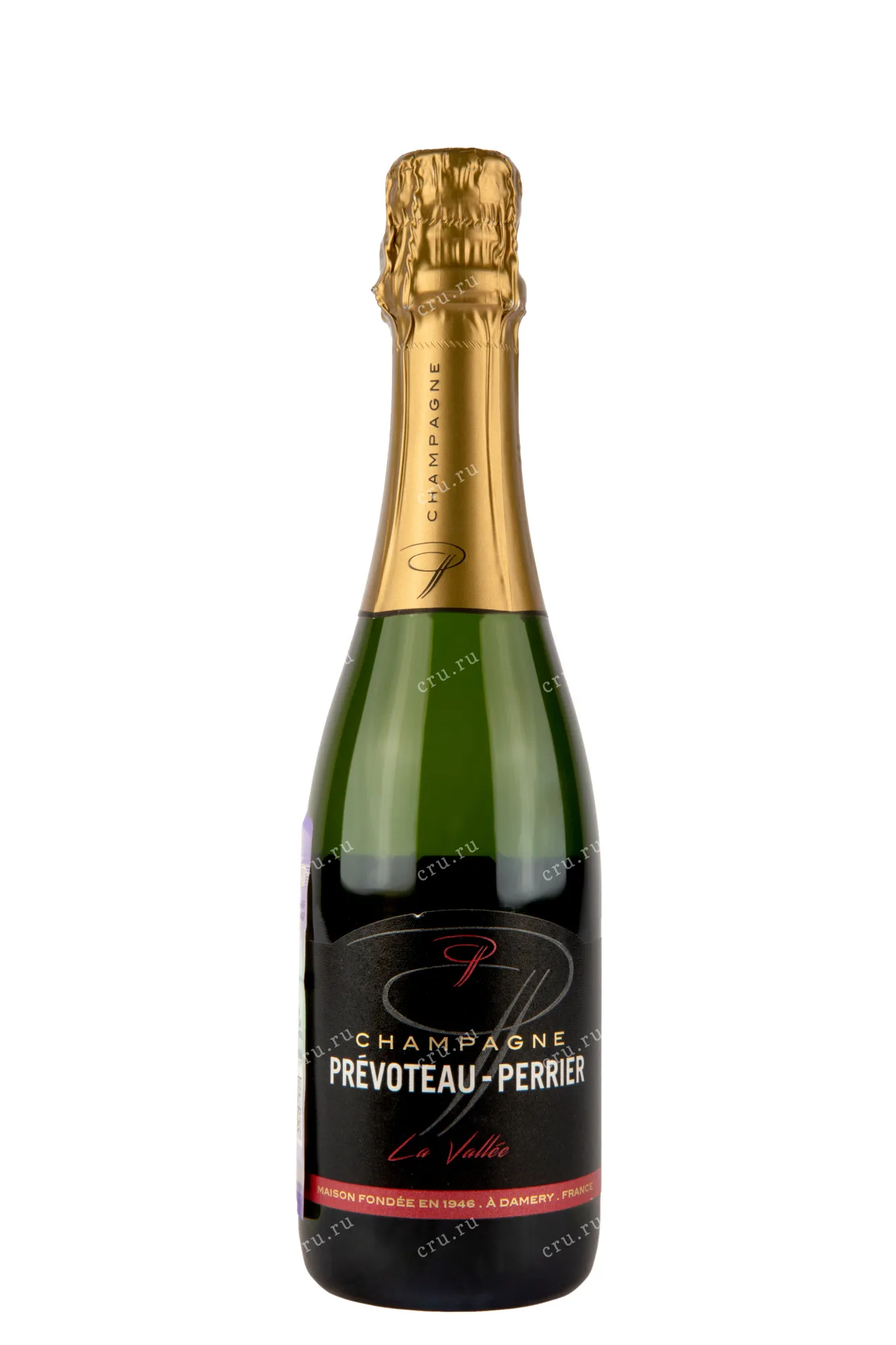 Фото — Шампанское Prevoteau-Perrier La Vallee Brut 2022 0.375 л