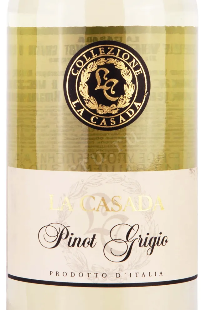 Этикетка Botter La Casada Pinot Grigio 2022 0.75 л