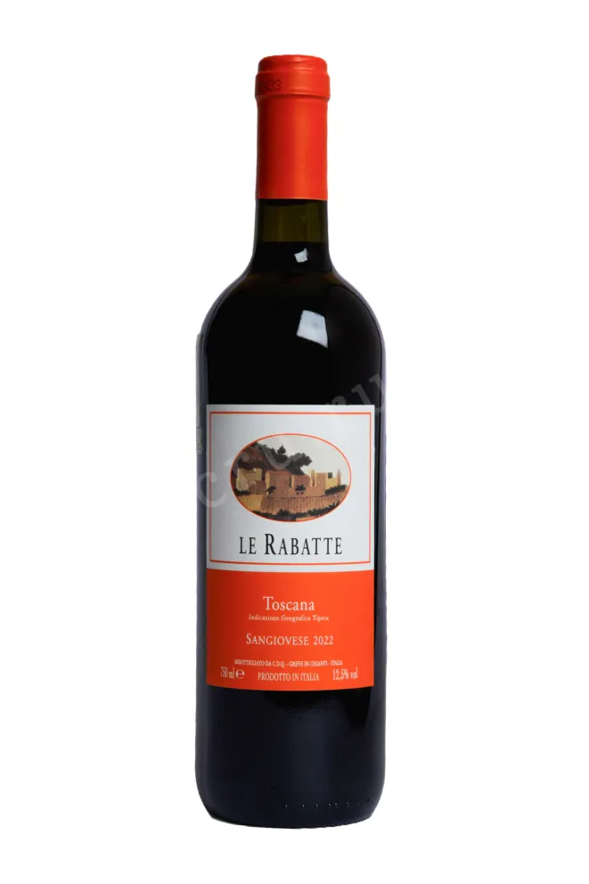 Вино Sangiovese Le Rabatte 2022 0.75 л