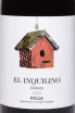 Этикетка El Inquilino Crianza Rioja DOCa 2020 0.75 л