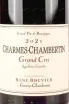 Этикетка Rene Bouvier Charmes-Chambertin Grand Cru 2021 0.75 л