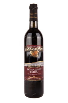 Вино Alazanis Vazi Domashnee Red Semisweet 2019 0.75 л