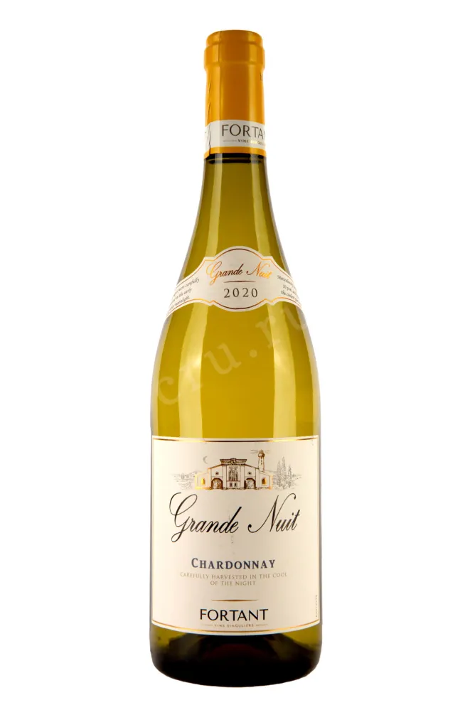 Вино Grande Nuit Chardonnay 2020 0.75 л