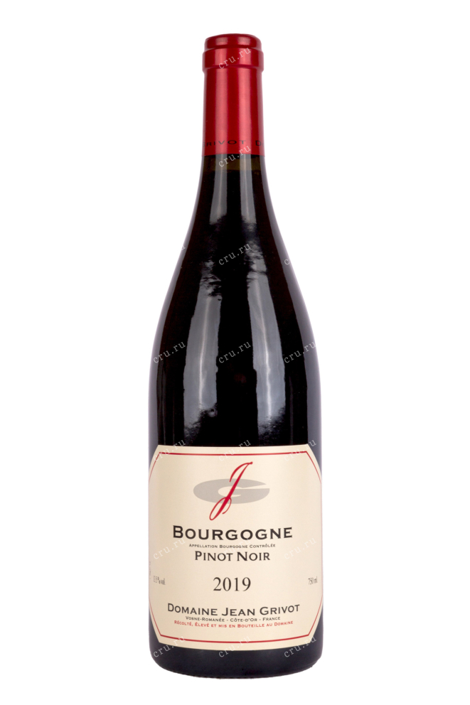 Вино Domaine Jean Grivot Bourgogne Pinot Noir 2019 0.75 л