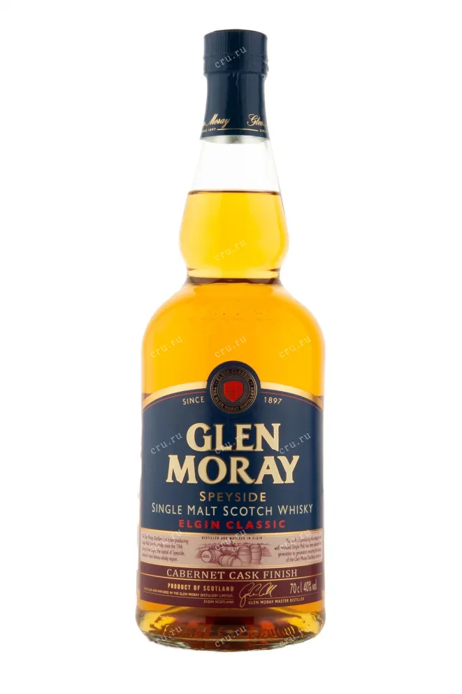Виски Glen Moray Elgin Classic Cabernet Cask Finish  0.7 л