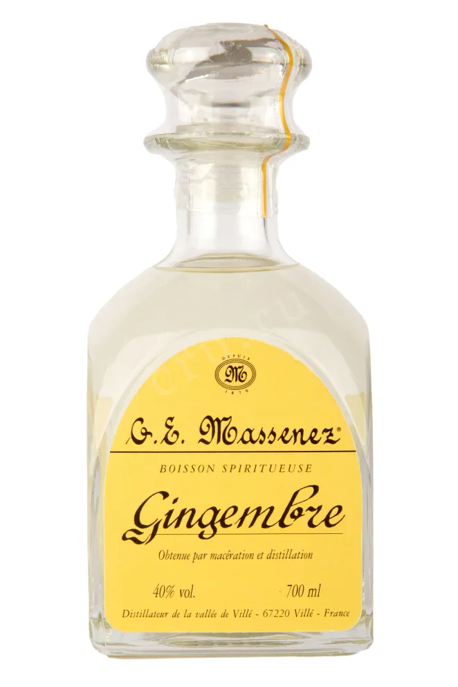 Водка Massenez Eau de vie Gingembre 0,7