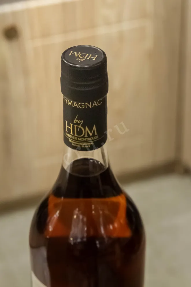 Пробка De Pontiac Bas-Armagnac in wooden box 1990 0.7 л