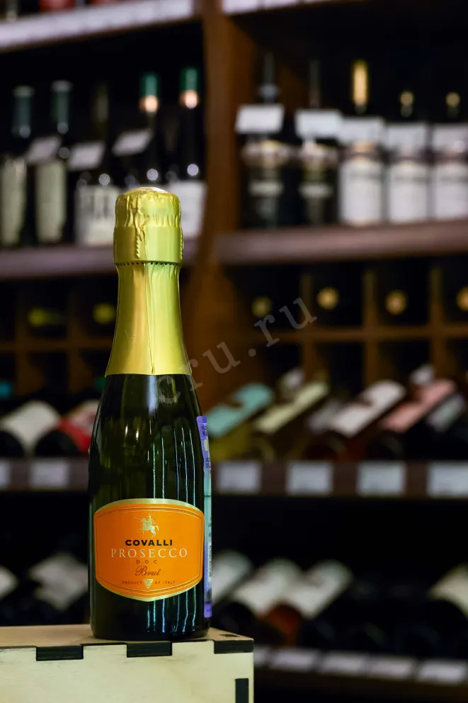 В магазине Крю Профи Covalli Prosecco DOC Brut 2024 0.2 л