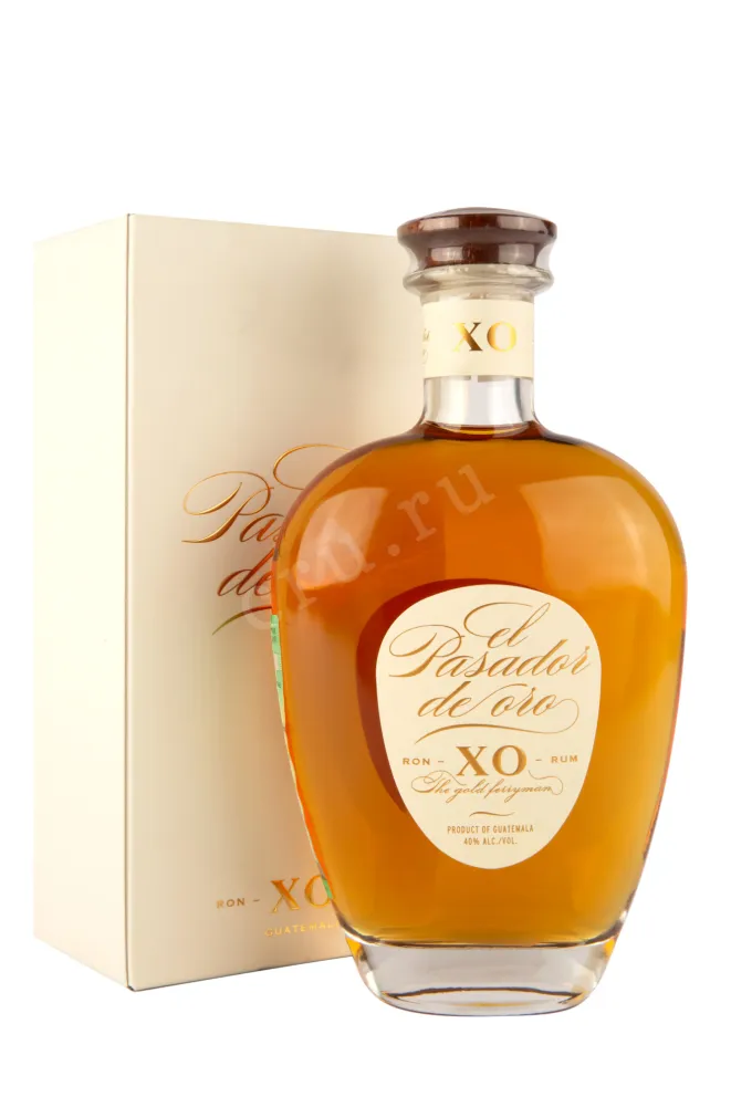 Ром El Pasador de Oro XO gift box  0.7 л