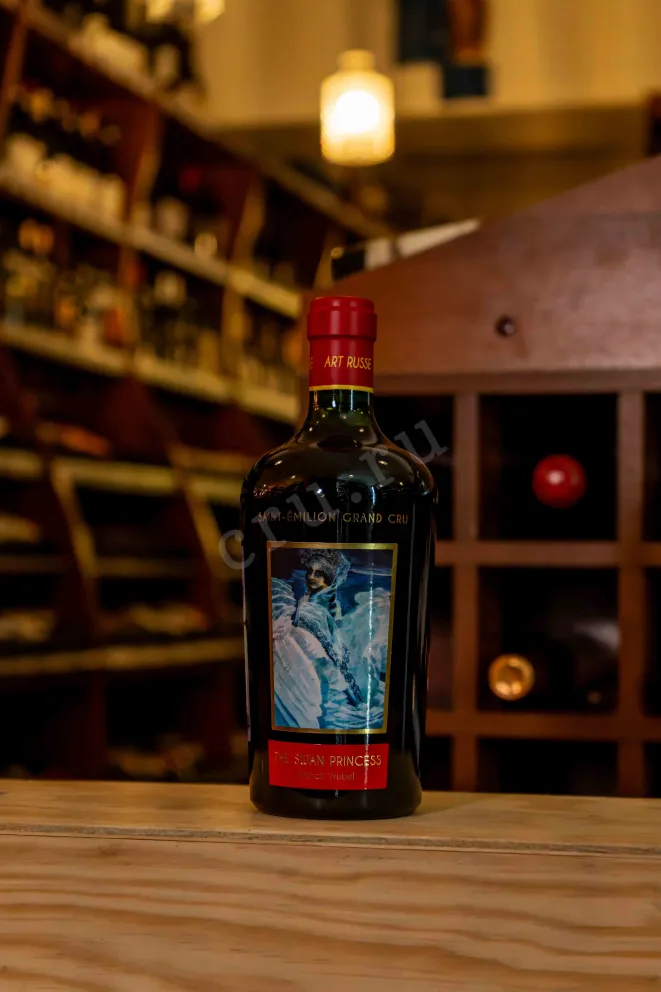 В магазине Крю Профи Chateau La Grace Dieu des Prieurs Art Russe Saint-Emilion Grand Cru gift set 6* in wooden box 2014 0.75 л