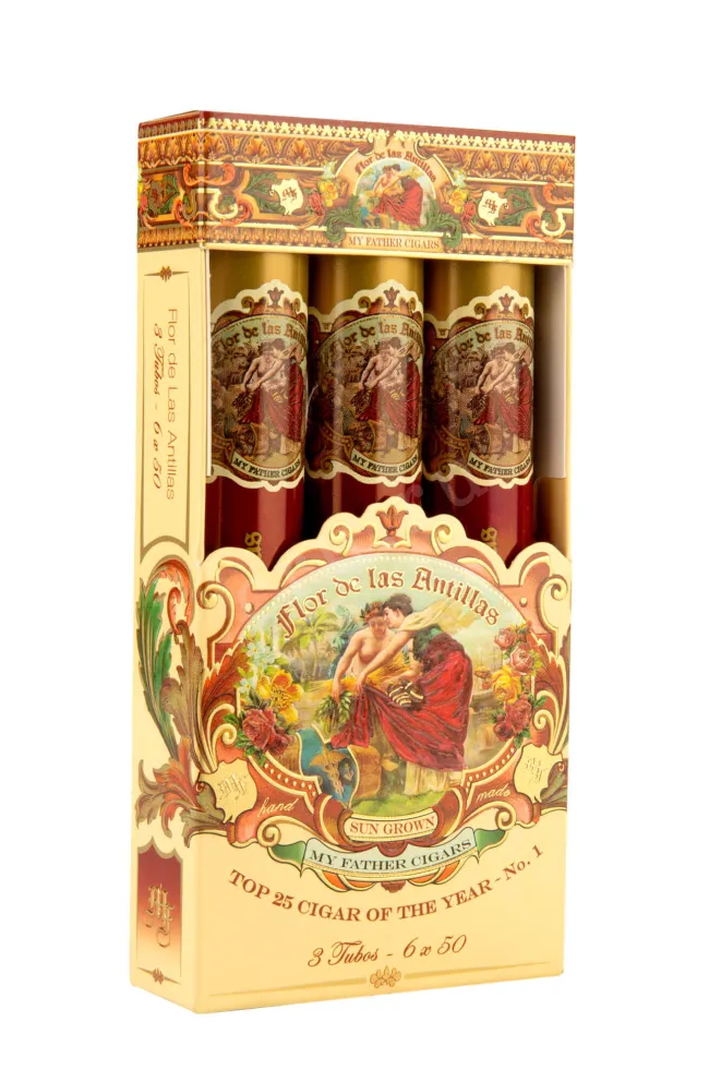 Коробка сигар My Father Flor de Las Antillas Tubo Toro Sempler *3