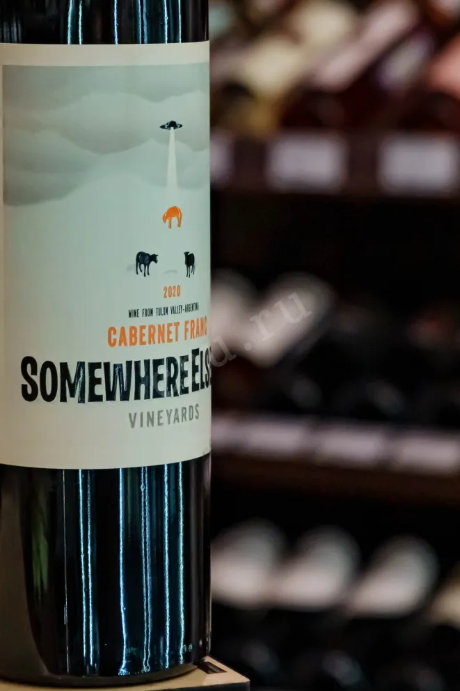 В магазине Крю Профи Somewhere Else Cabernet Franc Valle de Tulum 2020 0.75 л