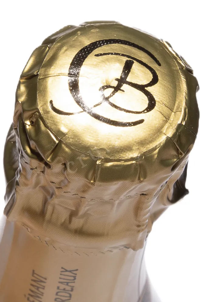 Пробка Louis Vallon Cremant de Bordeaux in gift box with 1 glass 2023 0.75 л