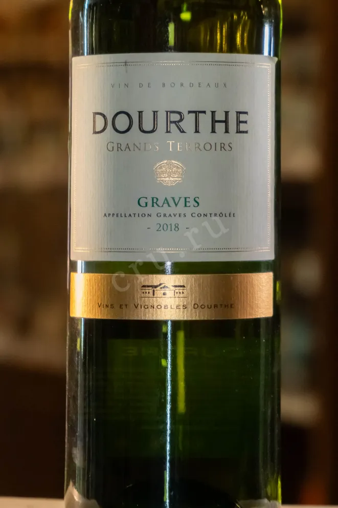 В магазине Крю Профи Dourthe Grands Terroirs Graves 2018 0.75 л