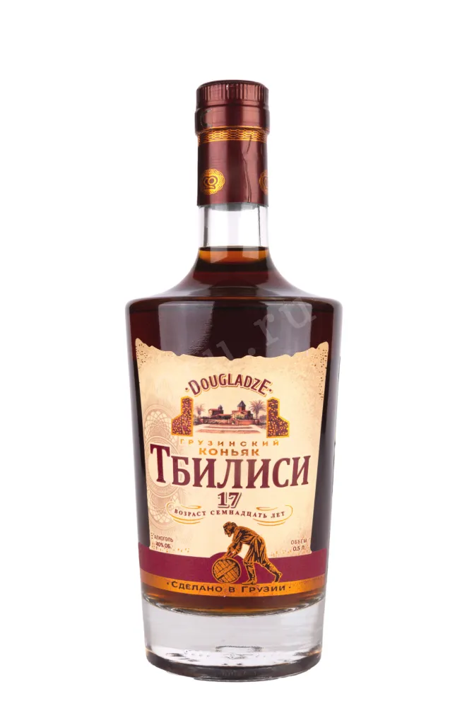 Коньяк Тбилиси 17 лет  0.5 л