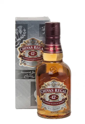 Фото — Виски Chivas Regal 12 years  0.375 л