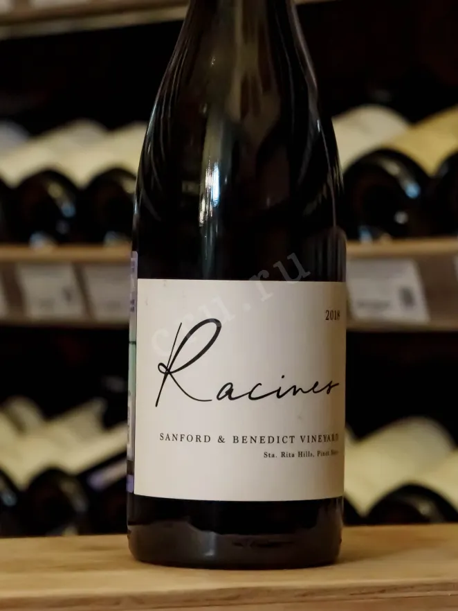 В магазине Крю Профи Racines Sta Rita Hills Sanford & Benedict Vineyard Pinot Noir 2018 0.75 л