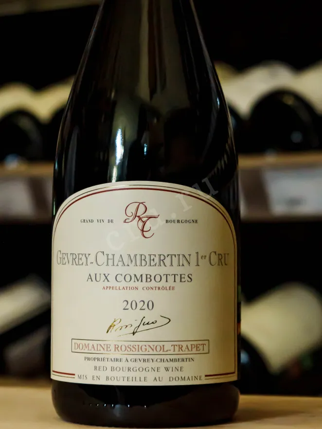 В магазине Крю Профи Domaine Rossignol-Trapet Gevrey-Chambertin 1er Cru Combottes 2020 0.75 л