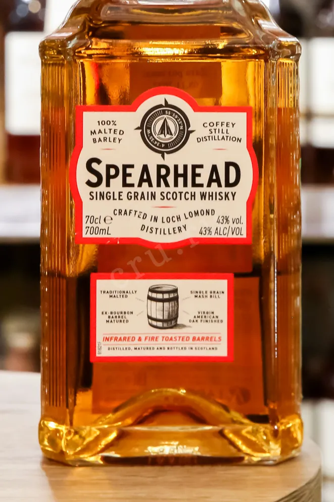 В магазине Крю Профи Spearhead Single Grain Scotch 0.7 л