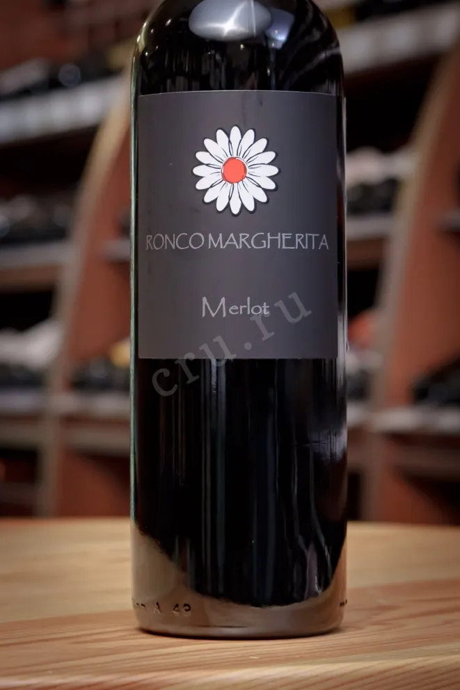 В магазине Крю Профи Ronco Margherita Merlot DOC 2023 0.75 л