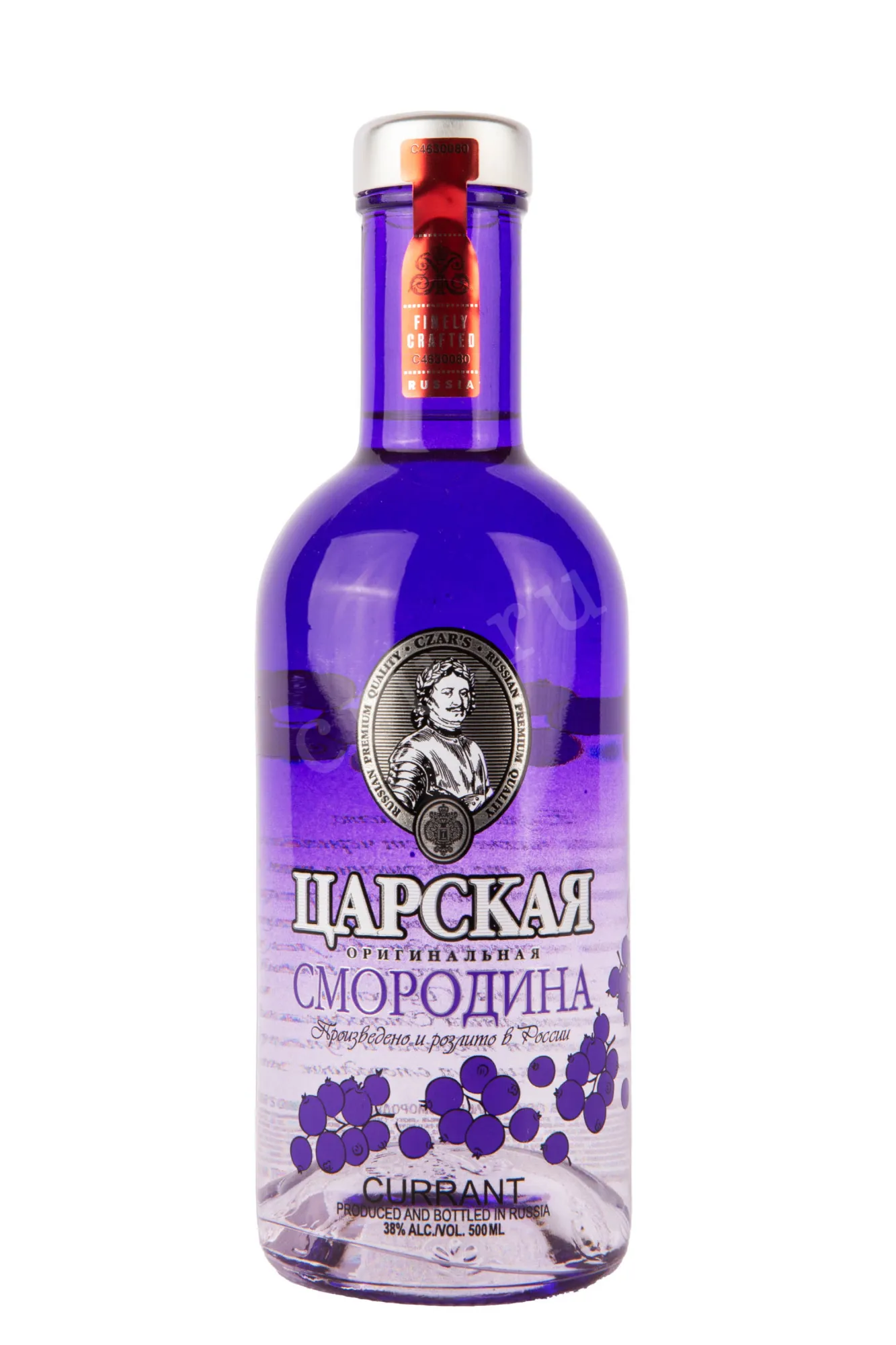 Фото — Настойка Царская Оригинальная Смородина  0.5 л