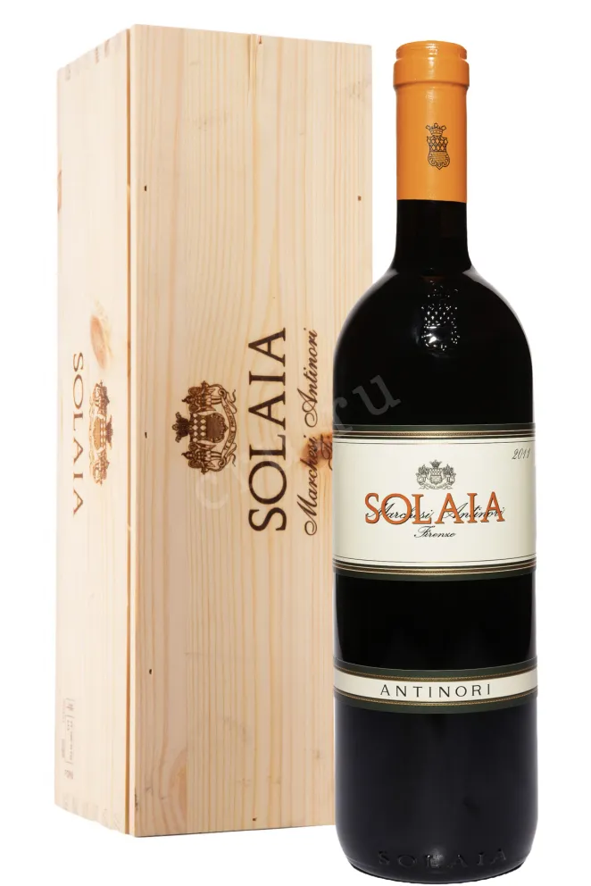 Вино Antinori Solaia Toscana IGT in gift box 2011 0.75 л