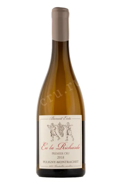 Вино Puligny-Montrachet Premier Cru En La Richarde Benoit Ente 2018 0.75 л