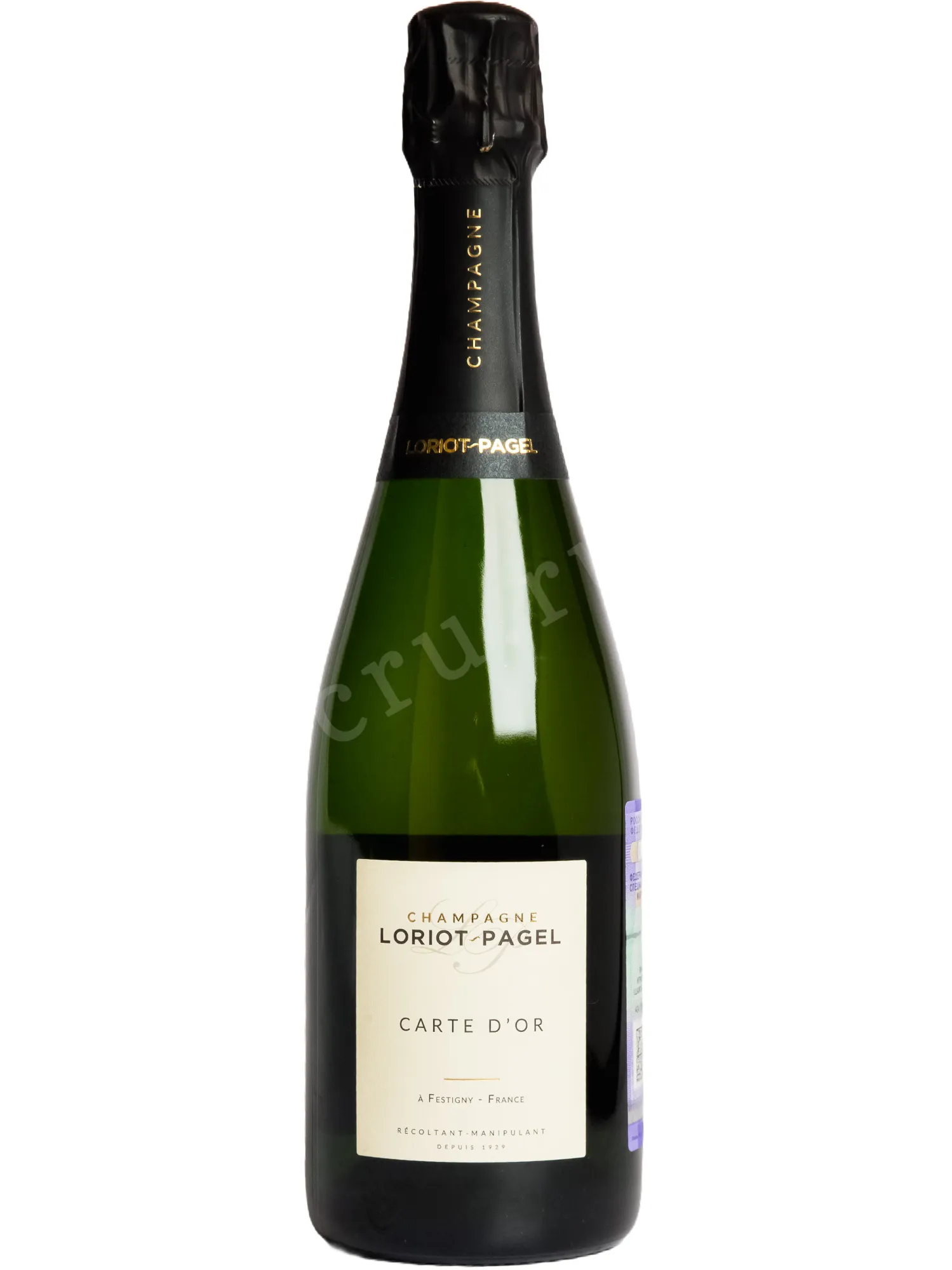 Фото — Шампанское Loriot-Pagel Carte d'Or Extra Brut 2021 0.75 л