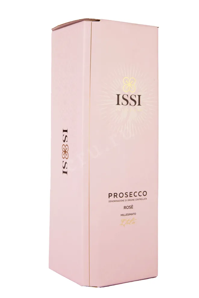 Подарочная коробка Issi Prosecco Rose Millesimato Extra Dry in gift box 2020 0.75 л