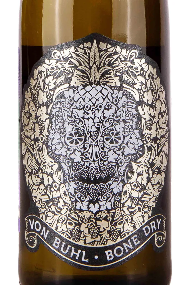 Этикетка Bone Dry Riesling 2021 0.75 л