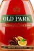 Этикетка Old Park Orange and Chocolate 0.5 л