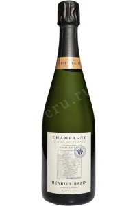 Шампанское Henriet-Bazin Premeier Cru Blanc de Blancs Extra Brut 2019 0.75 л