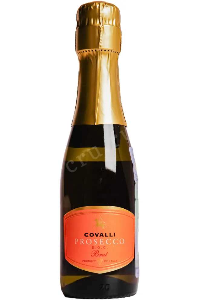 Игристое вино Covalli Prosecco DOC Brut 2024 0.2 л