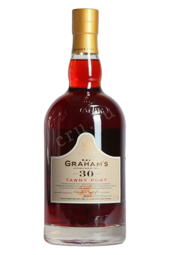 Бутылка Grahams 30 years Tawny in tube 1999 0.75 л