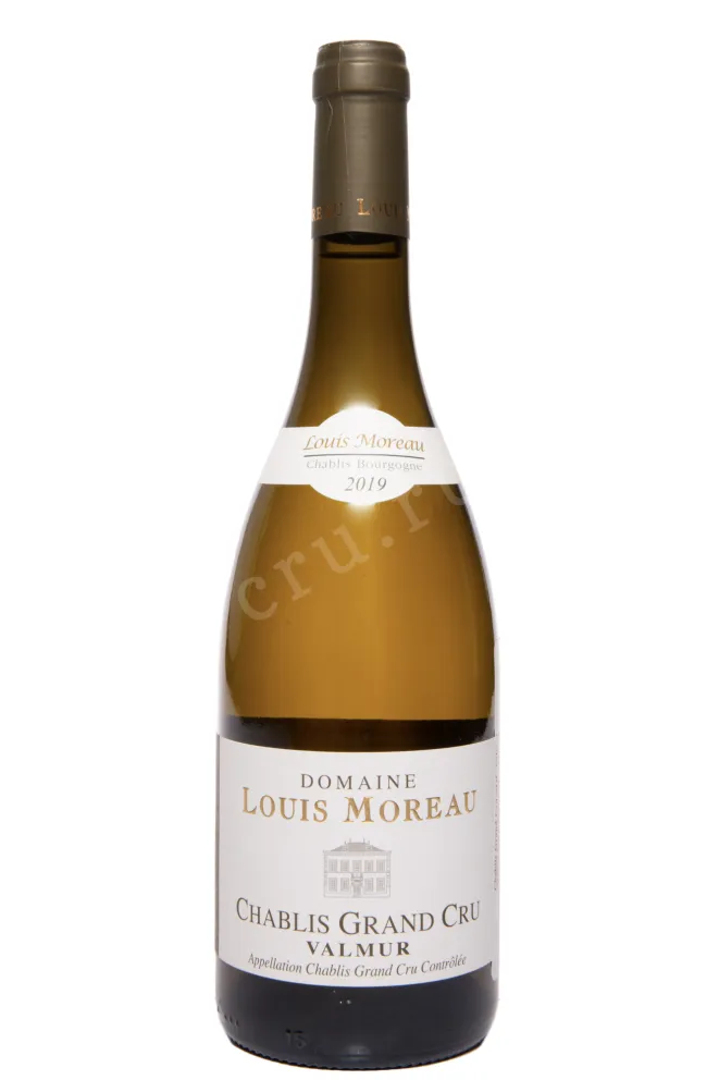 Вино Domaine Louis Moreau Chablis Grand Cru Valmur AOC 2019 0.75 л
