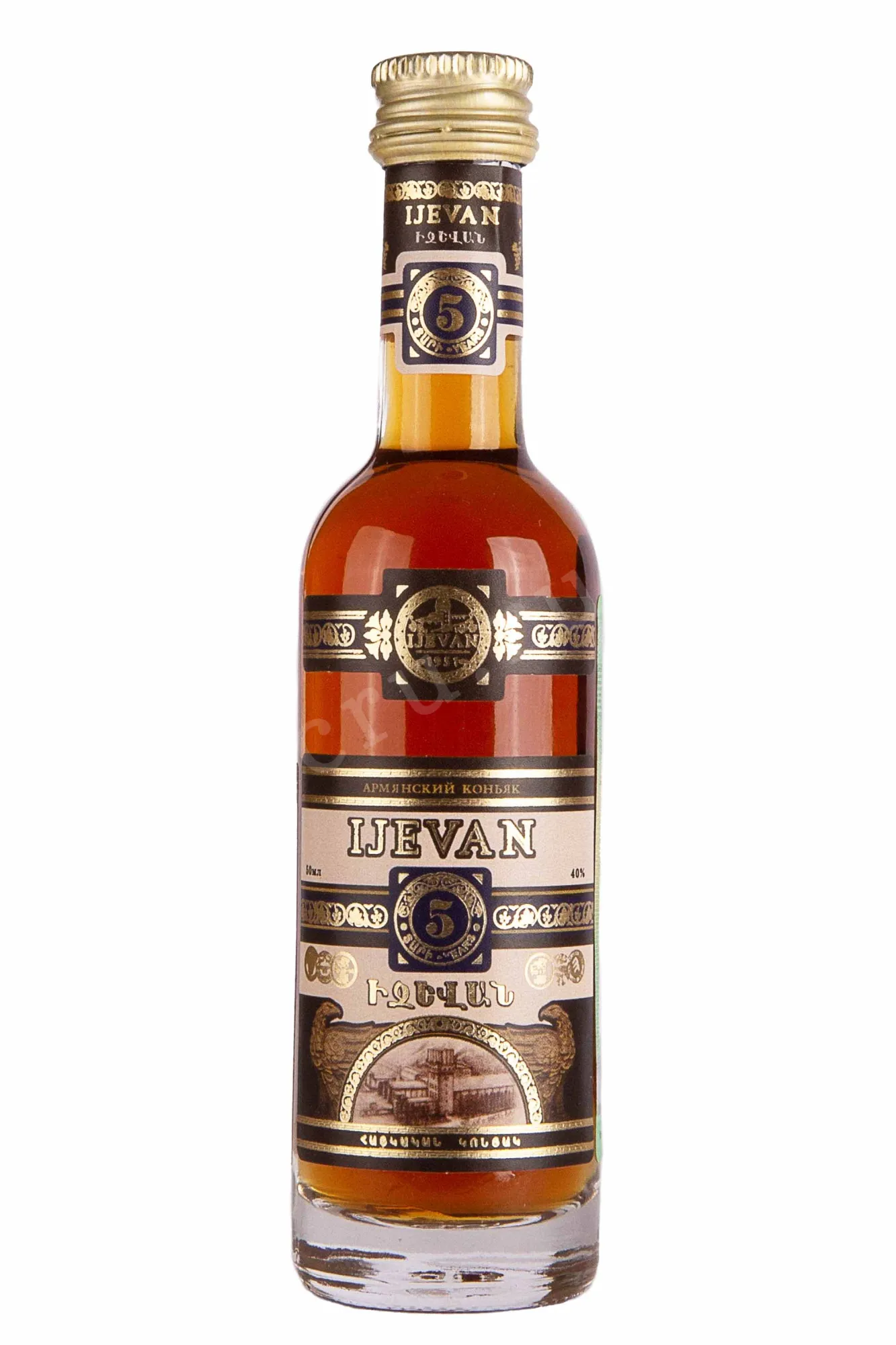 Фото — Коньяк Иджеван 5 лет  0.05 л