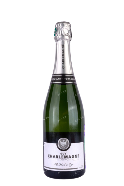 Шампанское Champagne Guy Charlemagne Brut Nature 2020 0.75 л