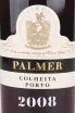 Этикетка Palmer Colheita Porto 2008 0.75 л