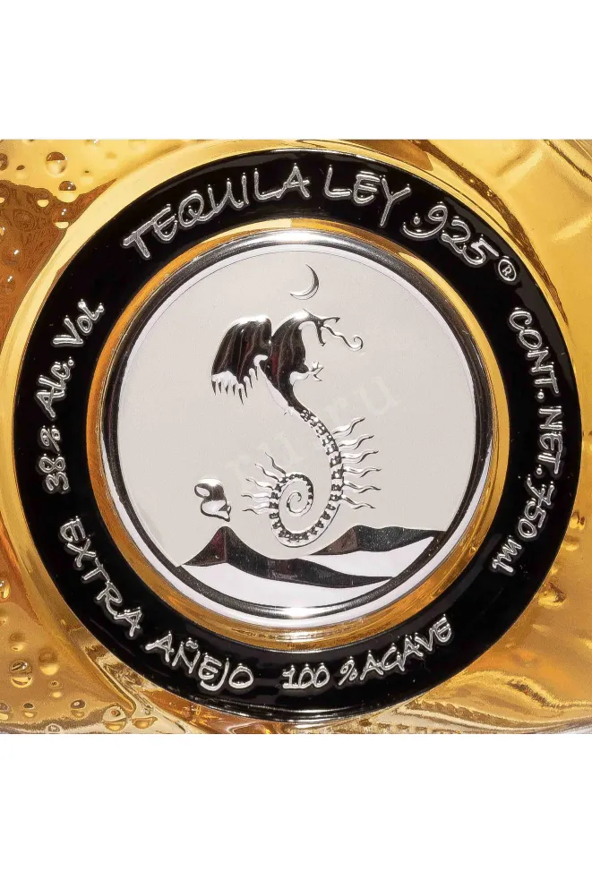 Этикетка Ley 925 Diamand Extra Anejo Premium in gift box 0.75 л