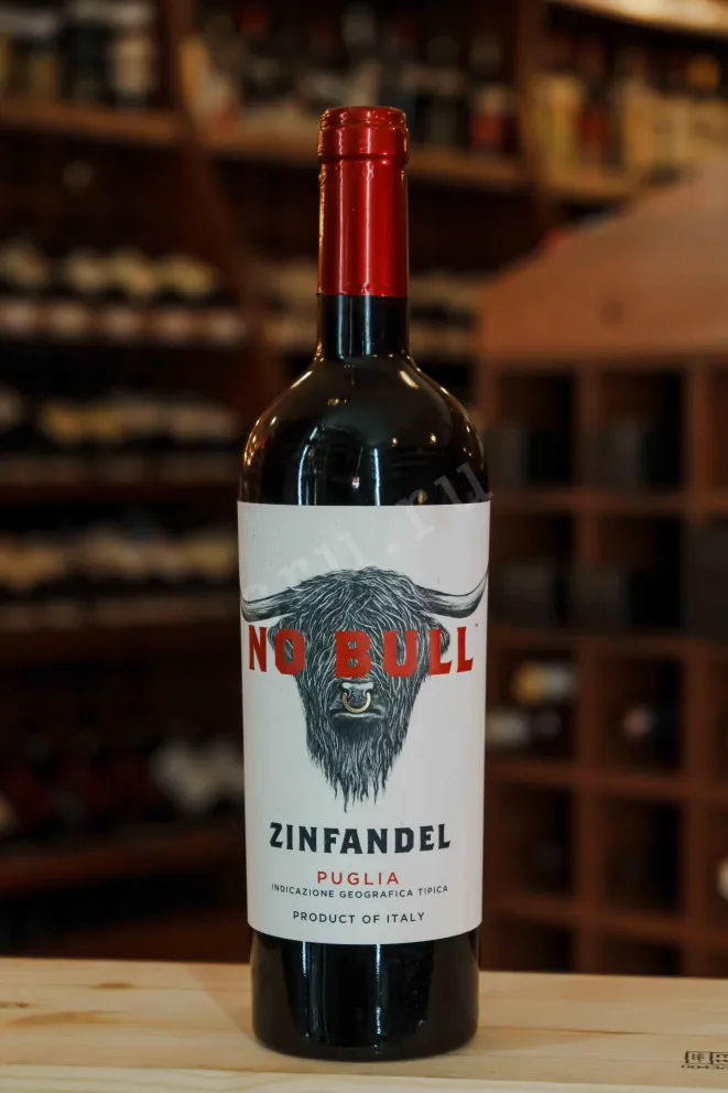 В магазине Крю Профи No Bull Zinfandel Puglia 2022 0.75 л