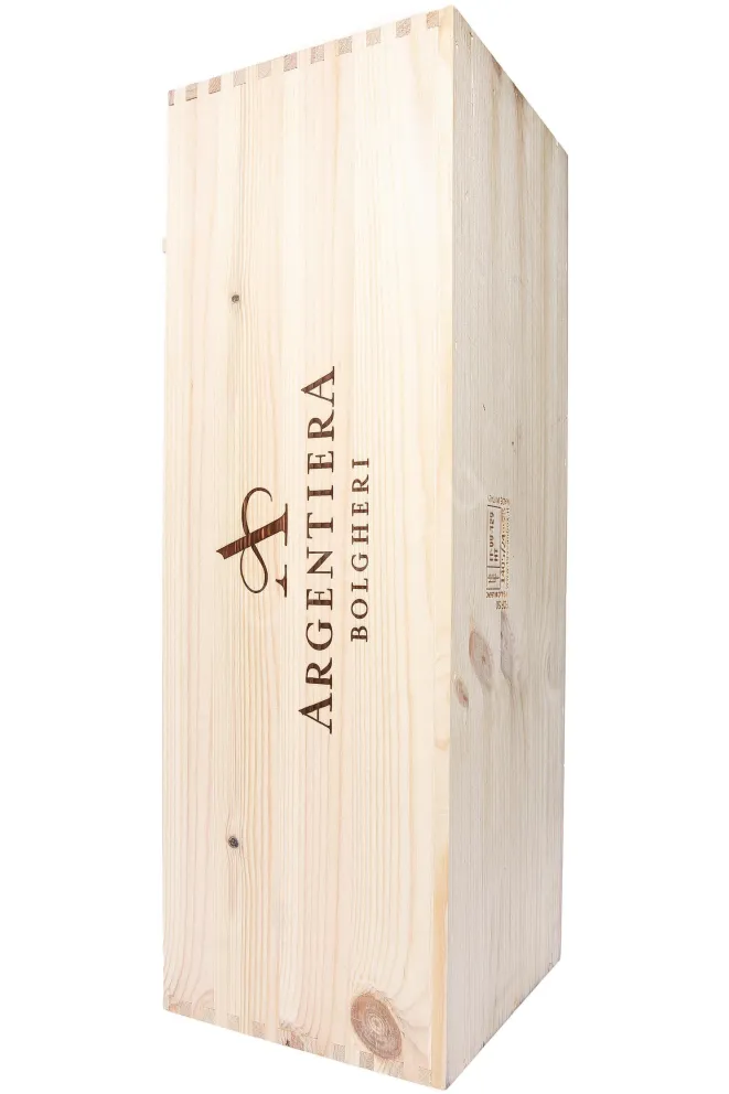 Деревянная коробка Argentiera Villa Donoratico Bolgheri Rosso DOC in wooden box 2022 6 л