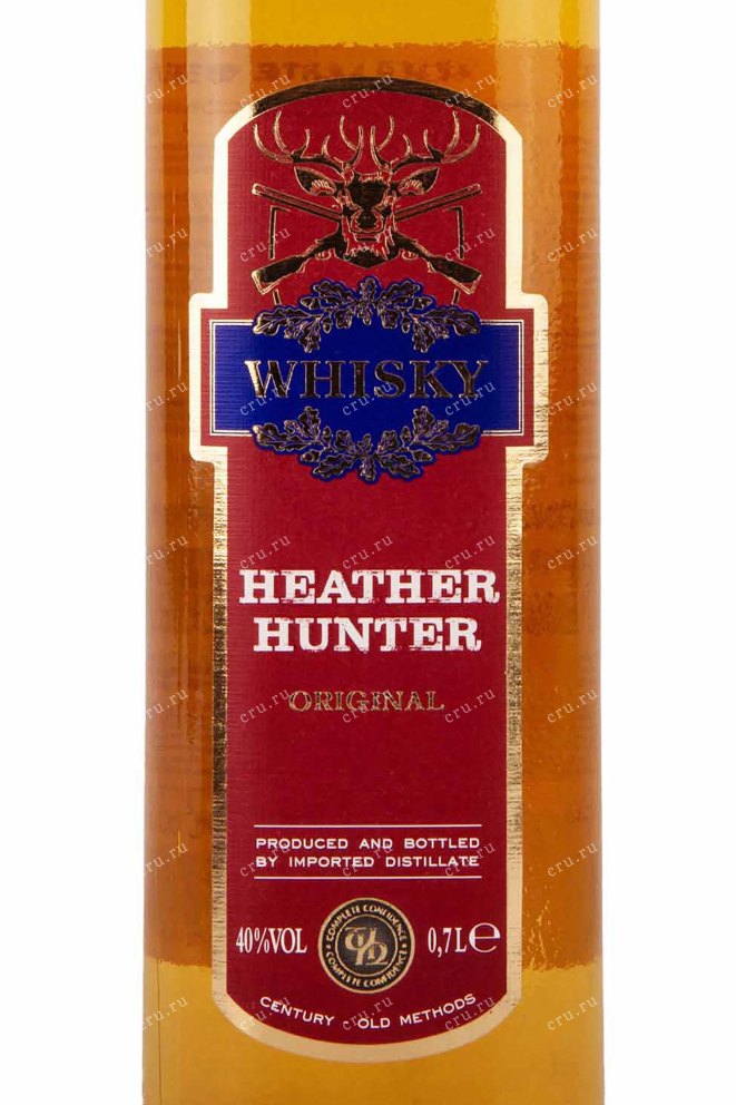 Этикетка Heather Hunter 3 years 0.7 л