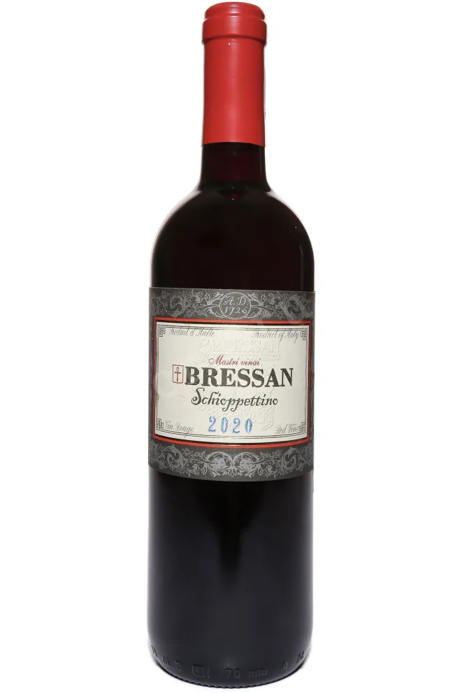 Вино Bressan Schioppettino 2020 0.75 л