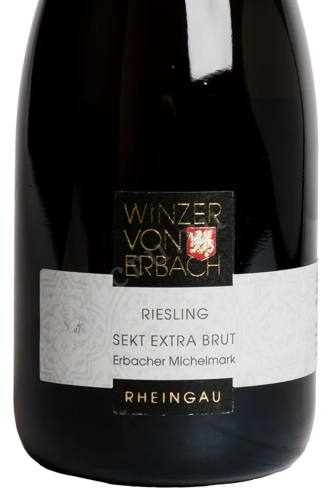 Этикетка Winzer von Erbach Erbacher Michelmark Extra Brut 2022 0.75 л