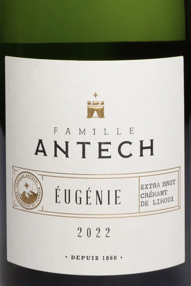 Этикетка Maison Antech Eugenie Cremant De Limoux 2022 0.75 л