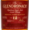 Этикетка Glendronach 12 years in gift box 0.7 л