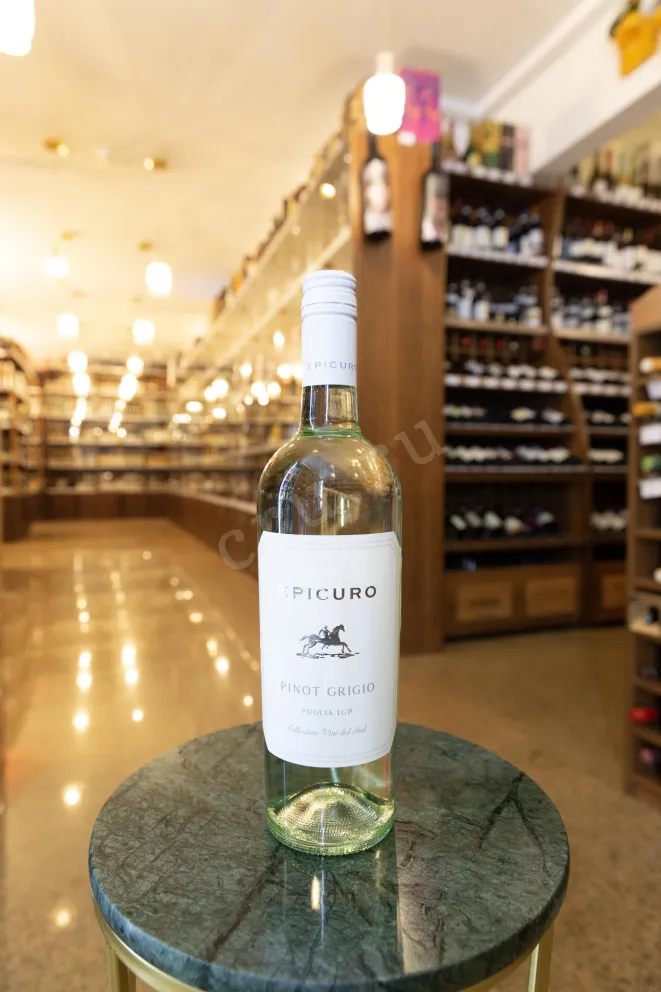 В магазине Крю Профи Epicuro Pinot Grigio Puglia IGP 2024 0.75 л