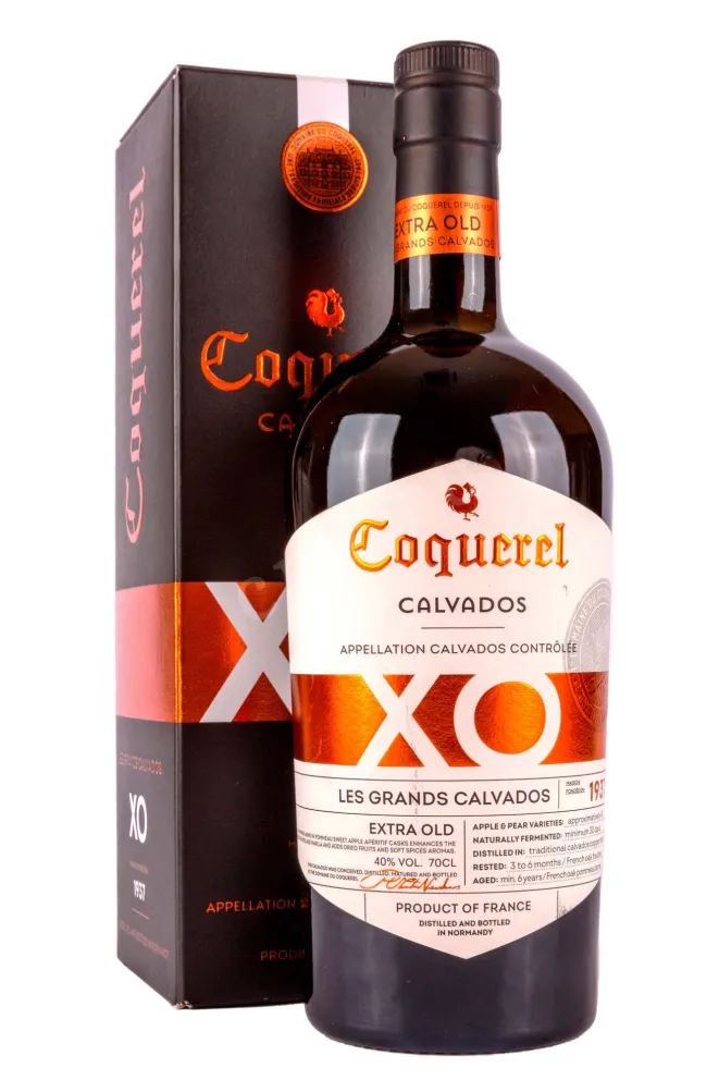 Кальвадос Coquerel XO gift box   0.7 л
