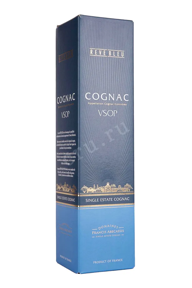 Подарочная коробка Reve Bleu VSOP in gift box 0.7 л